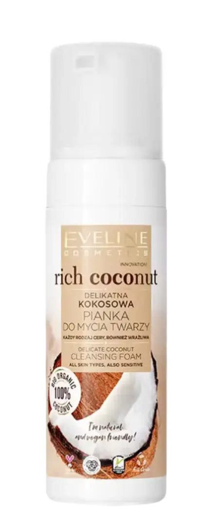 Eveline Rich Coconut Delicate Coconut Cleansing Foam