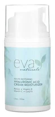 Eva Naturals Youth Restoring Hyaluronic Acid Cream Moisturizer