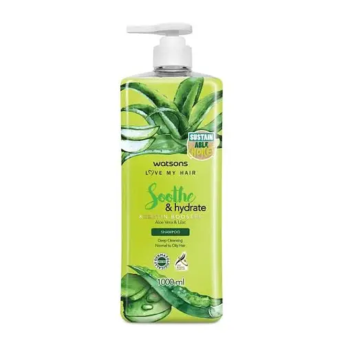 Watsons Soothe & Hydrate Aloe Vera & Lilac Shampoo