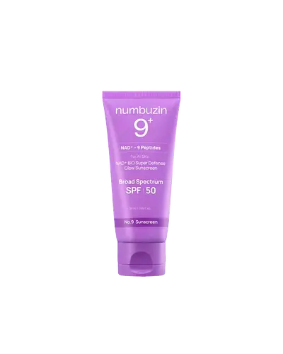Numbuzin 9+ NAD+ Bio Super Defense Glow Sunscreen SPF 50