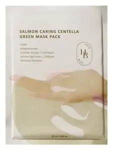 Heveblue Salmon Caring Centella Green Mask Pack