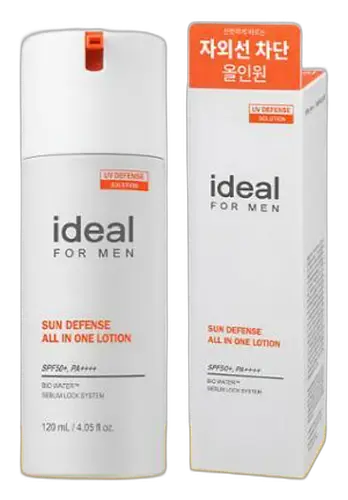 Olive Young Ideal For Men Sun Defense All In One Lotion SPF 50+