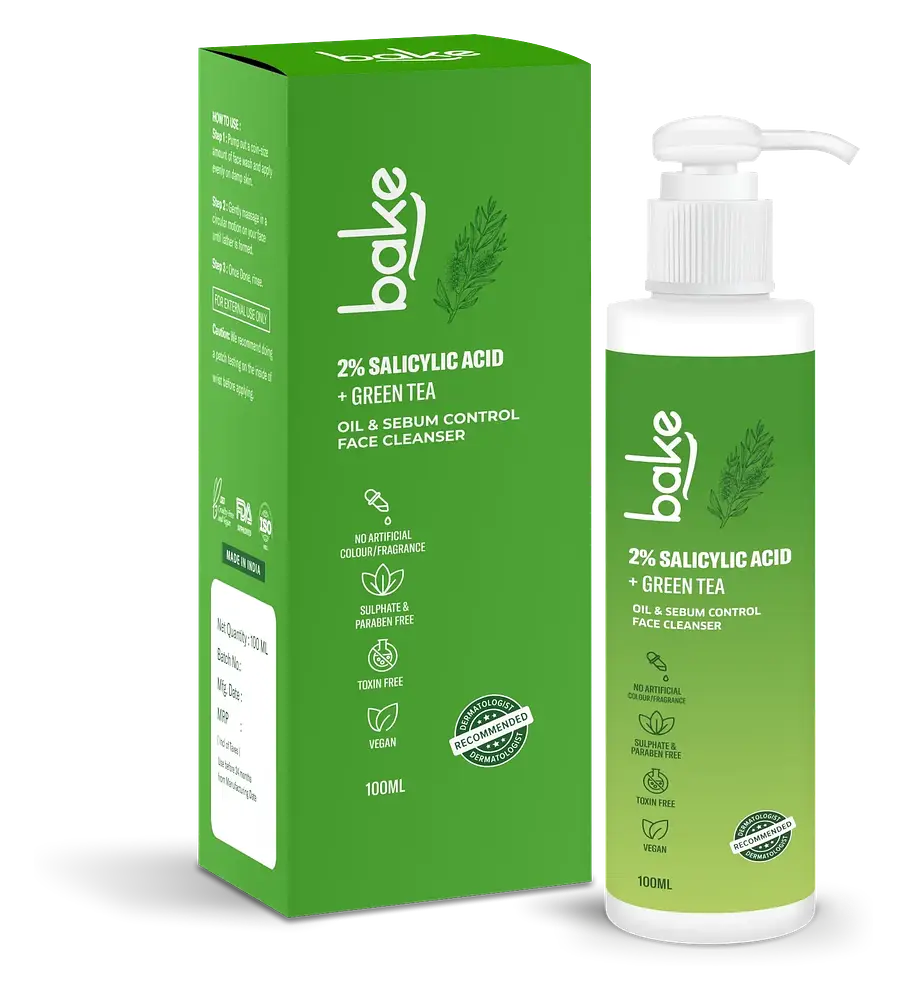 Bake 2% Salicylic Acid + Tea Tree Face Cleanser