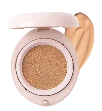 Happy Skin Cosmetics Second Skin Matte Serum Cushion Foundation SPF15 Soft Beige