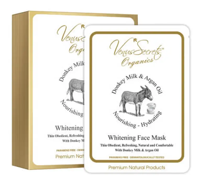 Venus Secrets Donkey Milk & Argan Oil Whitening Face Mask