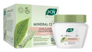 Joy Beautiful By Nature Revivify Green Clay Pore Minimizing & Pollution Defence Mask