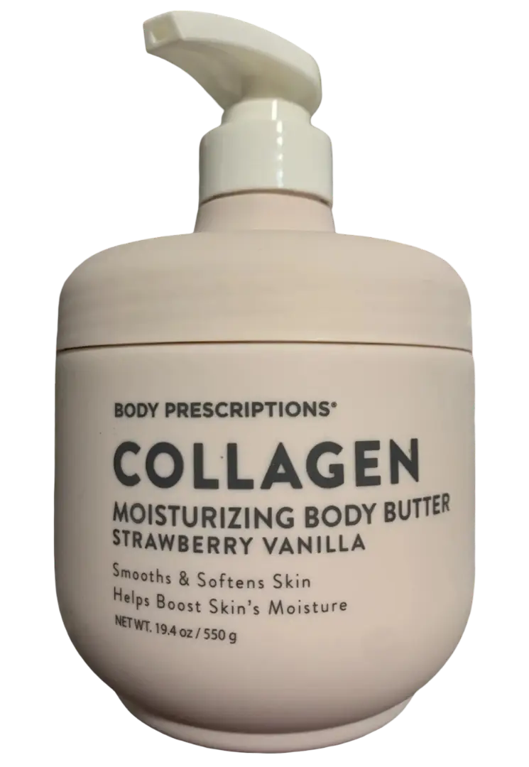 Body Prescriptions Collagen Moisturizing Body Butter Strawberry Vanilla