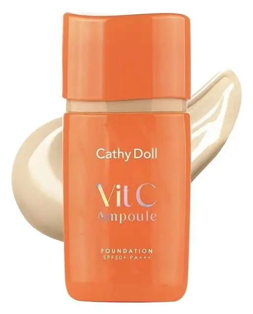 Cathy Doll Vit C Ampoule Foundation SPF 50+ PA+++ Honey Beige