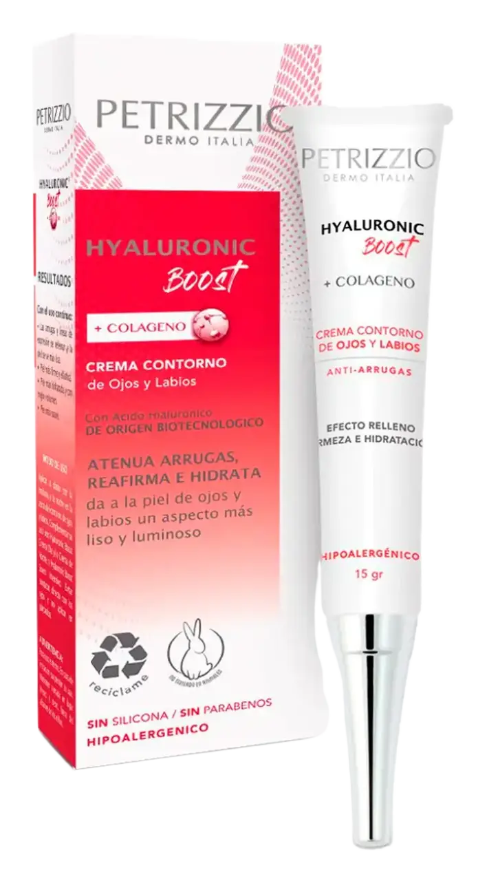 Petrizzio Hialuronic Boost contorno de ojos y labios