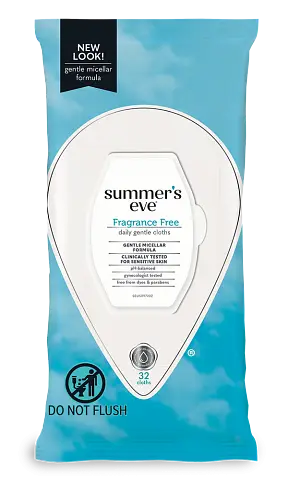 Summer’s Eve Fragrance Free Daily Gentle Cloths