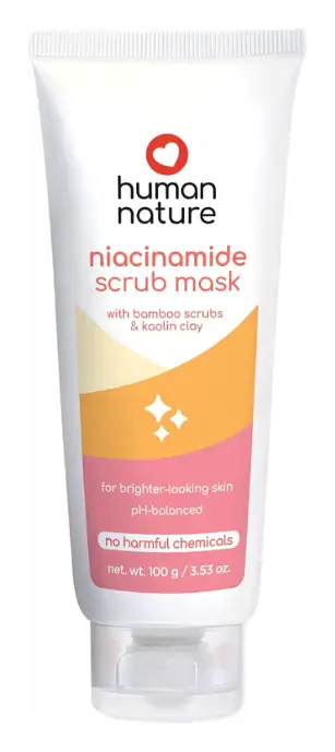 Human Nature Niacinamide Scrub Mask