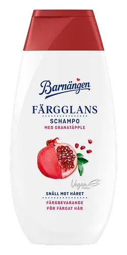 Barnängen Schampo Färgglans Med Granatäpple