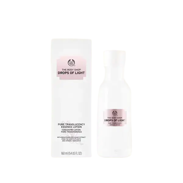 The Body Shop Drops Of Light Pure Translucency Essence Lotion