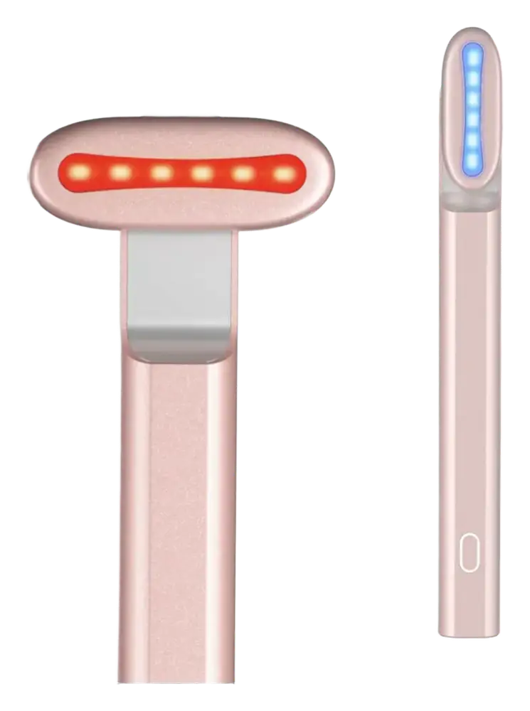 Laduora Velve Pro Skincare Wand with Blue & Red Light Therapy
