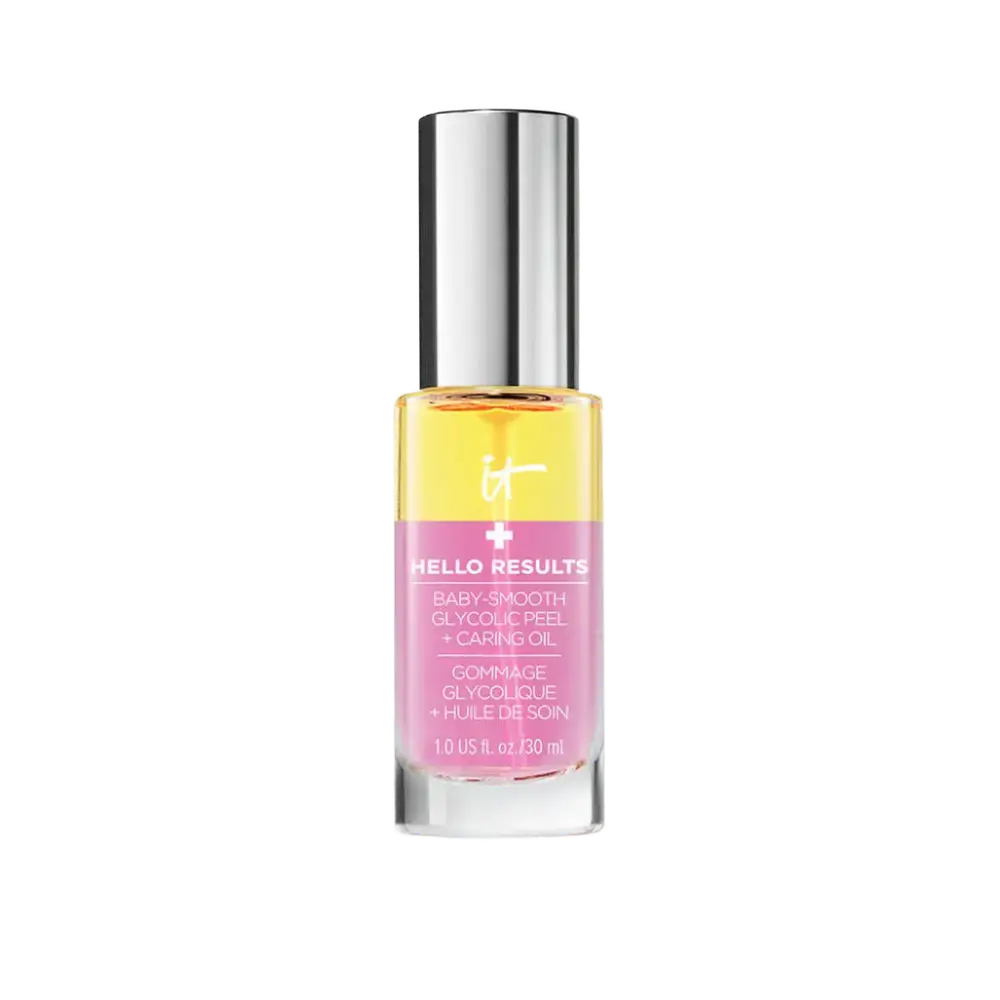 IT Cosmetics Hello Results Baby-Smooth Glycolic Acid Peel + Caring Oil
