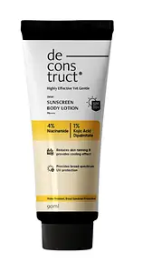 Deconstruct Detan Sunscreen Body Lotion SPF 50+