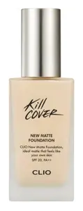CLIO Kill Cover New Matte Foundation SPF 20 PA ++ #2.5 Ivory