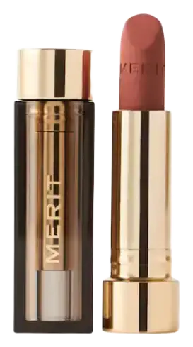 Merit Beauty Signature Lip Lightweight Matte Lipstick Antibes