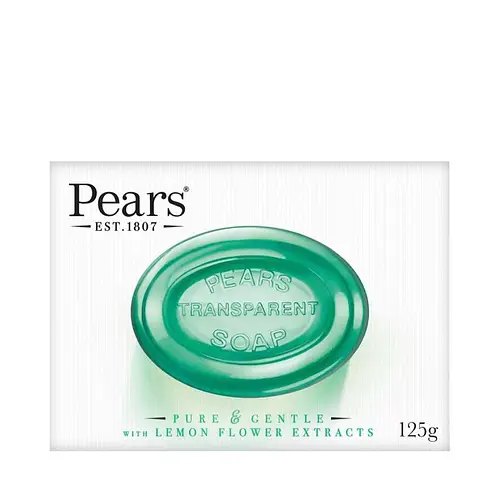 Pears Transparent Soap Lemon Flower Extracts