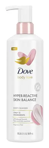 Dove Body Love Hyper-Reactive Skin Balance Body Cleanser