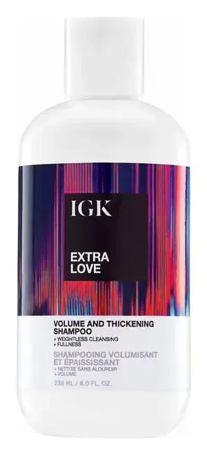 IGK Hair Extra Love Volume And Thickening Shampoo