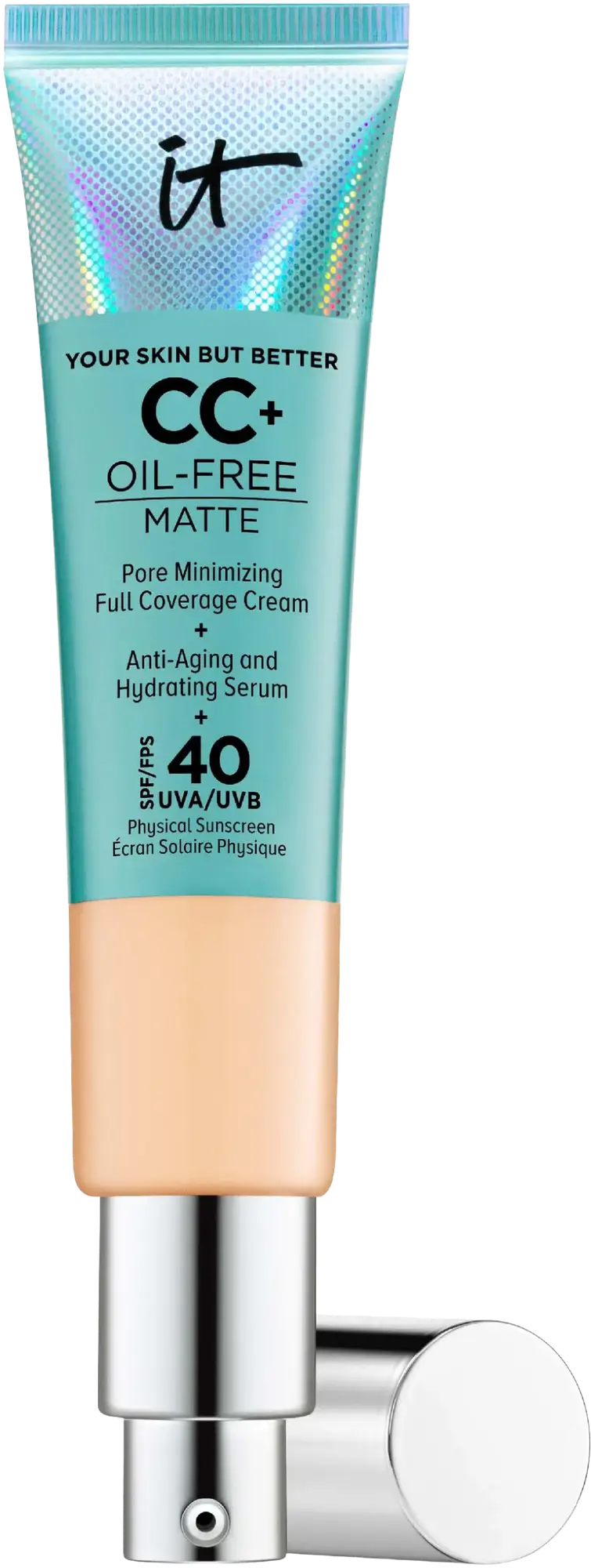 IT Cosmetics CC+ Cream Oil-Free Matte with SPF 40 Medium