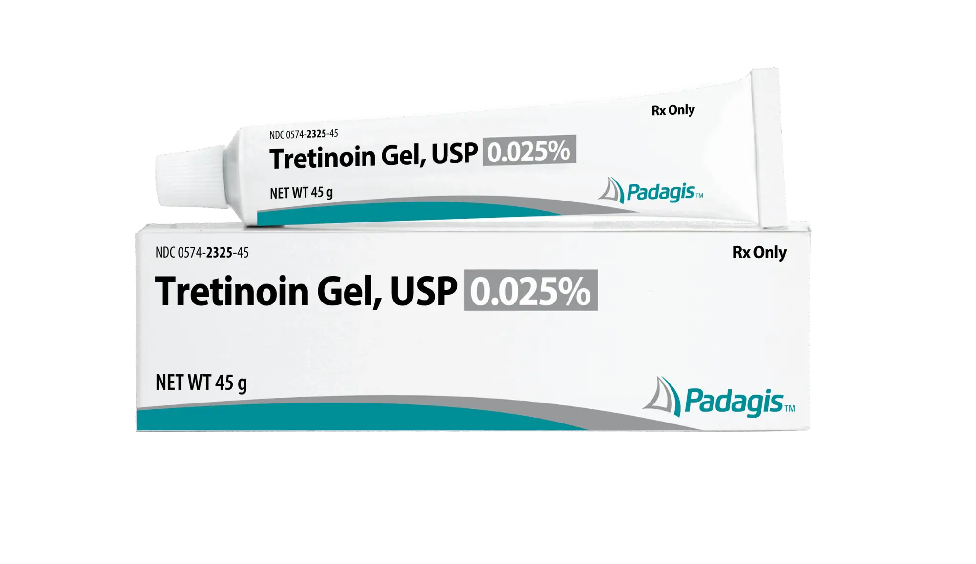 Padagis Tretinoin Gel, USP 0.025%