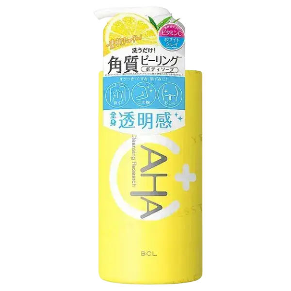 BCL AHA Cleansing Research Body Peel Soap C Fresh Citrus