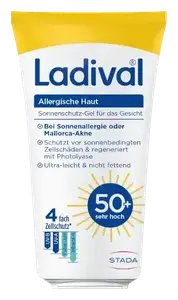 Ladival Allergische Haut Sonnenschutz-Gel Für Das Gesicht SPF 50+