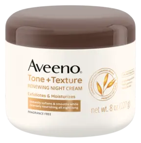 Aveeno Tone + Texture Renewing Night Cream