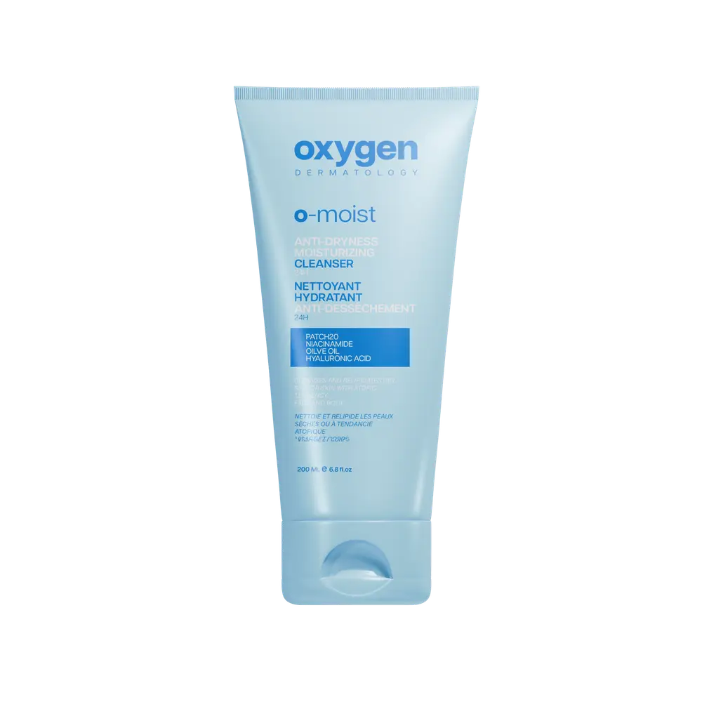 Oxygen Dermatology O-Moist Anti-Dryness Moisturizing Cleanser