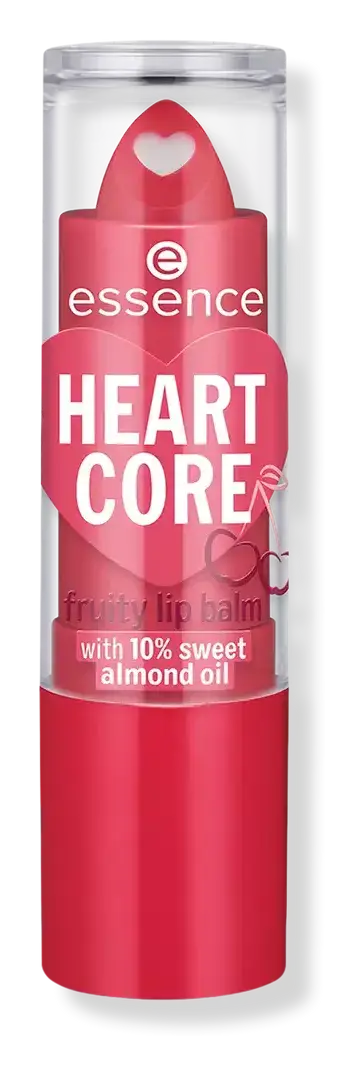 Essence Heart Core Fruity Lip Balm 01 Crazy Cherry