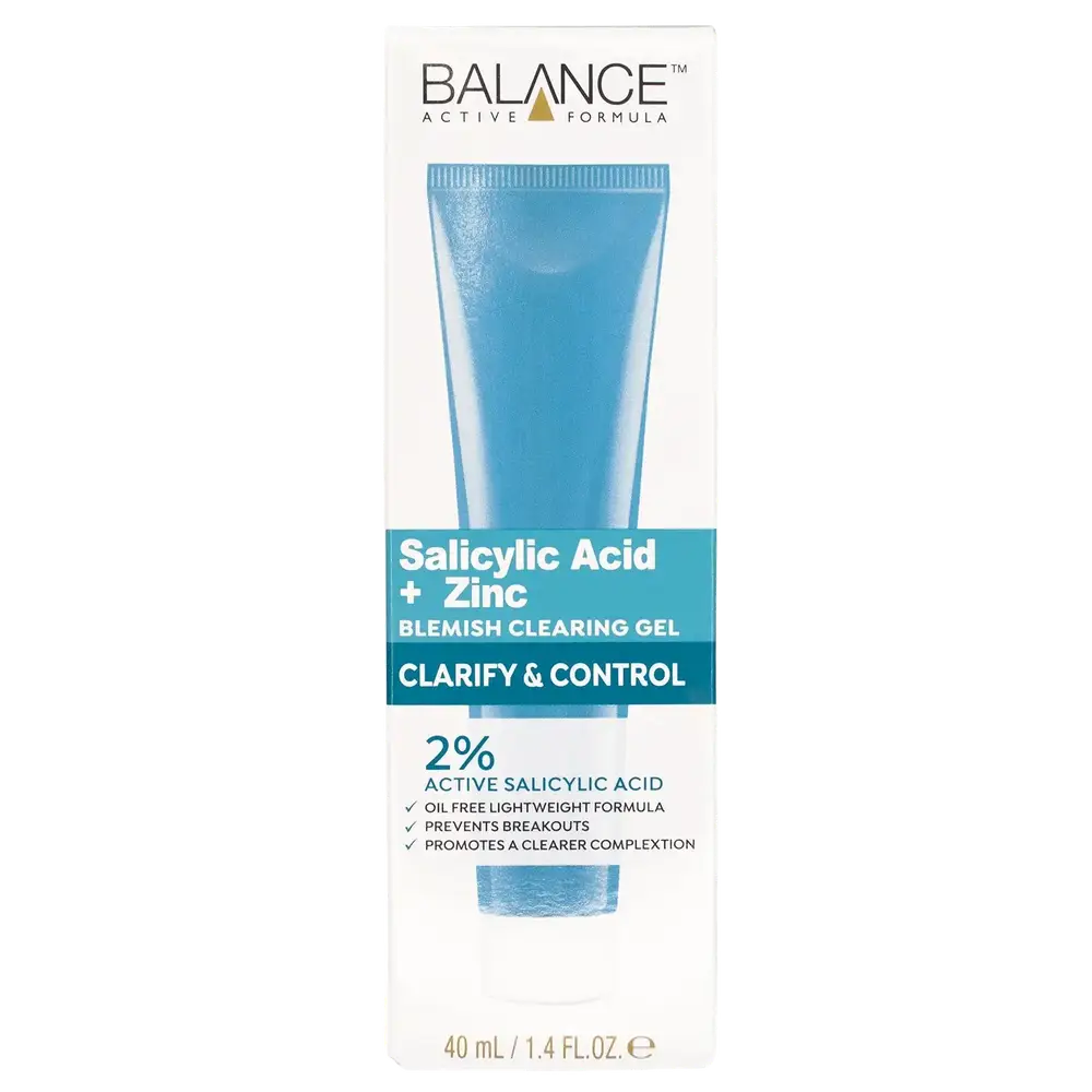 Balance Active Formula Salicylic Acid + Zinc Blemish Clearing Gel