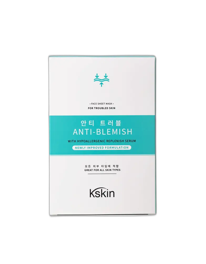 Kskin Anti-Blemish Face Sheet Mask