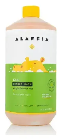 Alaffia Kids Bubble Bath Coconut Chamomile