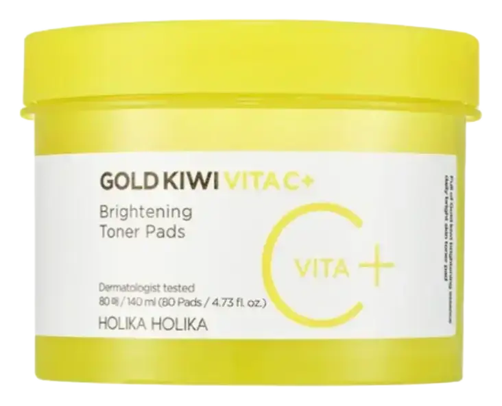Holika Holika Gold Kiwi Vita C+ Brightening Toner Pads