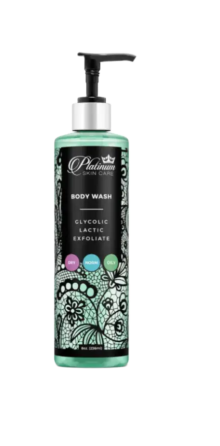 Platinum Skincare Glycolic & Lactic Body Wash