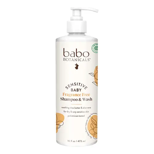 babo botanicals Sensitive Baby Shampoo & Body Wash