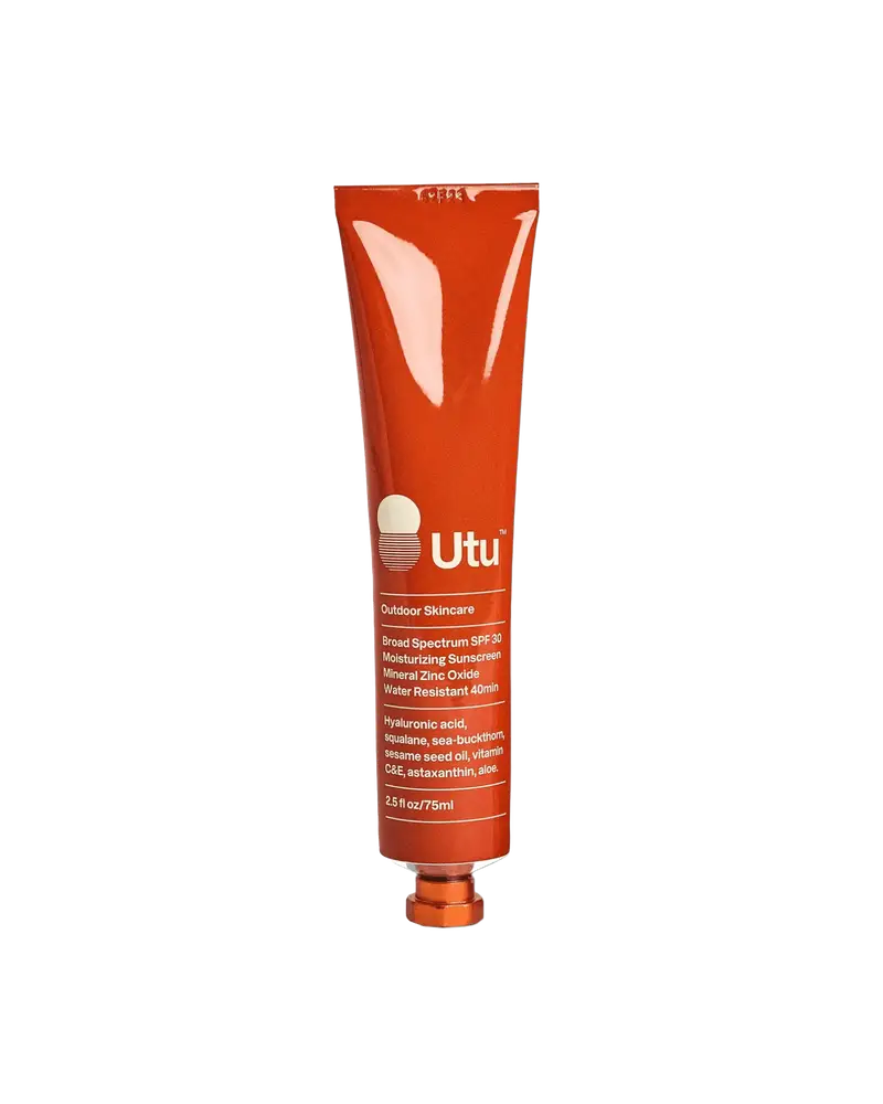 Utu Outdoor Skincare SPF30 Daily Moisturizer Mineral Sunscreen