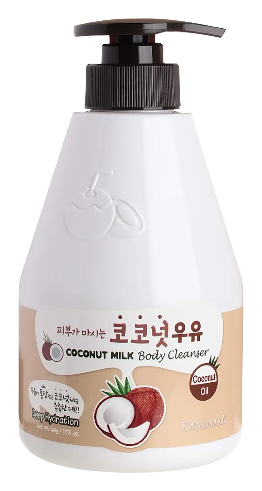 Kwailnara Milk Body Cleanser Coconut