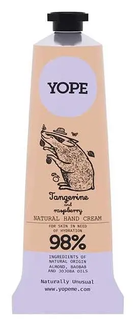 Yope Tangerine And Raspberry Hand Cream