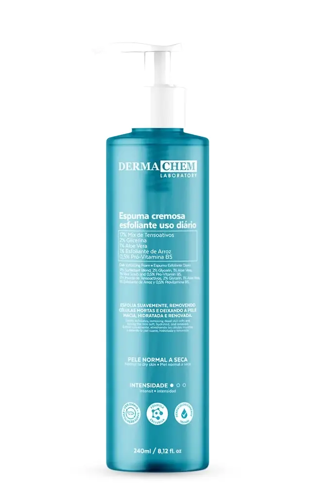 Dermachem Espuma Cremosa Esfoliante a Uso Diário