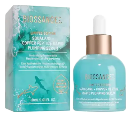 Biossance Squalane + Copper Peptide Rapid Plumping Serum Limited Edition