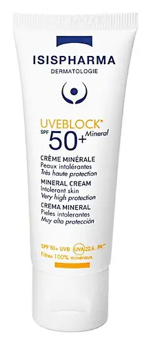 Isispharma Uveblock SPF 50+ Mineral Cream Invisible
