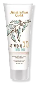 Australian Gold Botanical SPF 50 Tinted Face Fair to Light