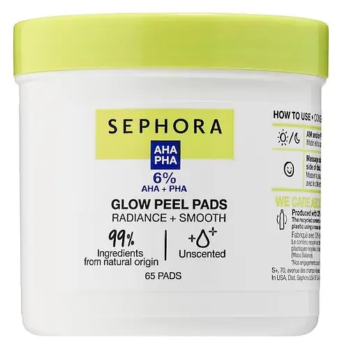 Sephora Collection Glow Peel Pads With AHA + PHA