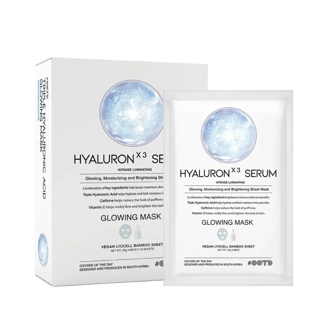 #OOTD (oxygen of the day) Hyaluron X3 Serum Glowing Mask