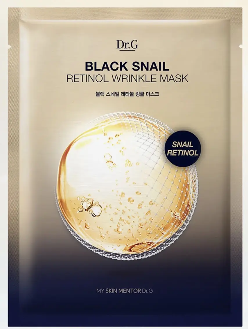 Dr.G Black Snail Retinol Wrinkle Mask