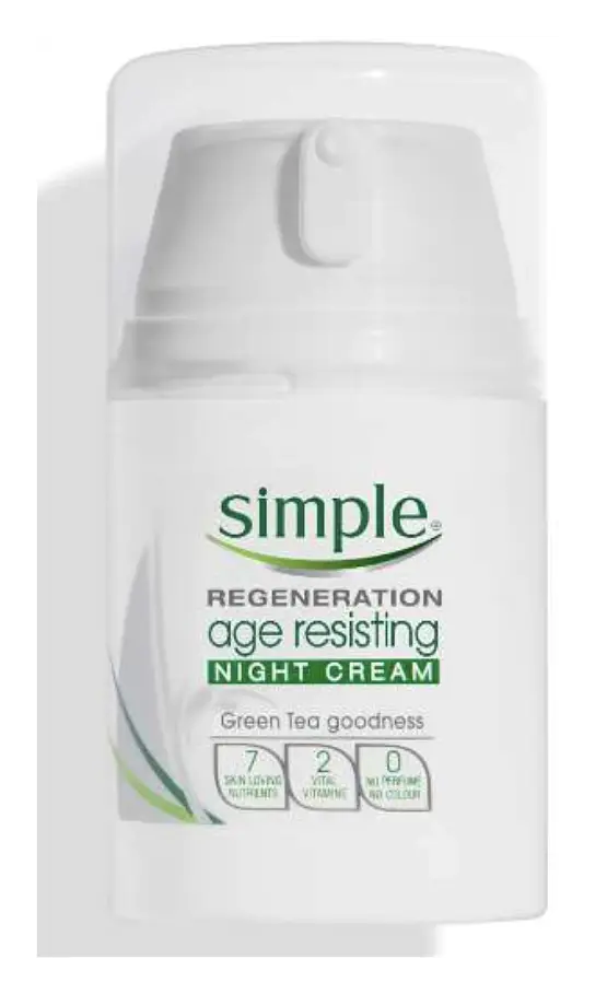 Simple Skincare Regeneration Age Resisting Night Cream Singapore