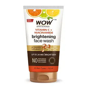 Wow Skin Science Vitamin C + Niacinamide Brightening Face Wash